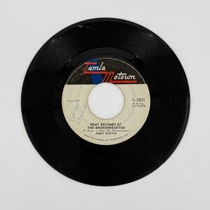 Jimmy Ruffin 45 What Becomes Of The Brokenhearted 1966 Canadian Variant S-35022